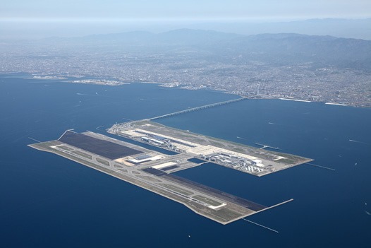 Aeroporto de Kansai, no Japão (Foto: Reprodução)